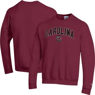 Champion Mens Champion Garnet South Carolina Gamecocks Arch Over Logo Pullover Sweatshirt at Nordstrom, Size Large