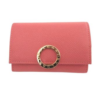 Bulgari Pre-owned Vintage leren portemonnee - Dames - Vintage Accessoires - Roze - ONE Size - Leer - Vintage