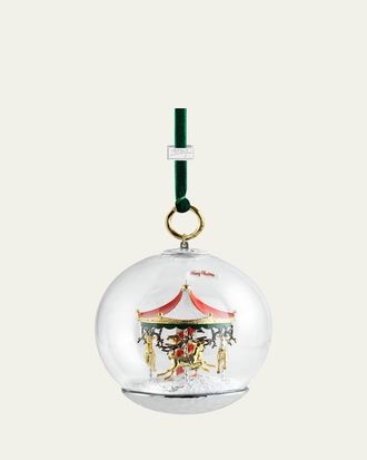 Michael Aram Merry Go Round Snowglobe Ornament
