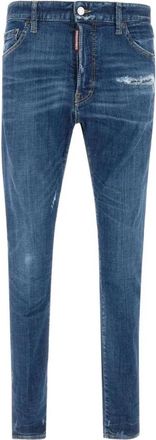 Dsquared2 Cool Guy Jeans - Heren - Slim Fit Jeans - Blauw - M - Katoen - Jeans