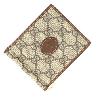 Gucci Pre-owned Wallets, male, Beige, Size: ONE SIZE Pre-owned Vintage Wallet