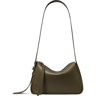 Tory Burch Small Romy Leather Shoulder Bag in Leccio at Nordstrom