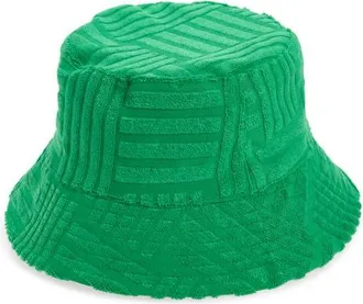 Treasure & Bond Terry Bucket Hat in Kelly Green at Nordstrom
