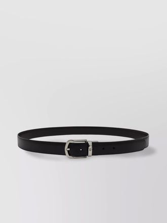 Montblanc leather reversible belt