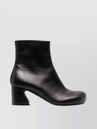 Marni leather tassel ankle boots