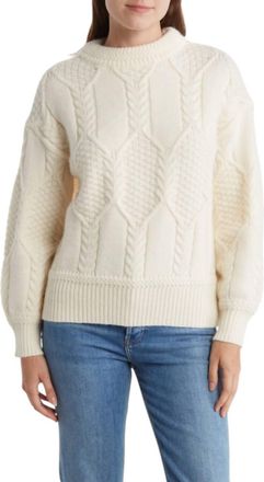 FRNCH Julia Sweater In Creme