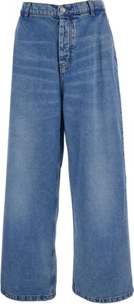Ami Heren, Jeans, Blauw, Maat: W32 Katoen