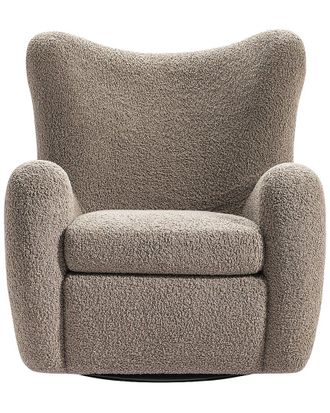 Bernhardt Silvi Fabric Swivel Chair