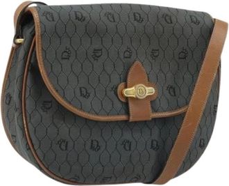 Dior Pre-owned Cross Body Bags, female, Multicolor, Size: ONE SIZE Pre-owned Canvas Shoulder Bag
