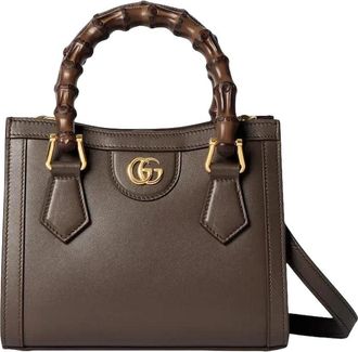 Gucci (WMNS) Gucci Diana Small Tote Bag Dark Taupe 832936-AAGUI-2818
