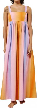 FRNCH Alessa Maxi Dress In Sunset