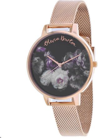 Olivia Burton Fine Art Rose Gold Mesh Quartz Ladies Watch OB16WG22