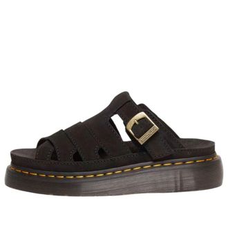 Dr. Martens Maxxy Slide Buttersoft Leather Black 41125001