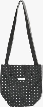 Engineered Garments Shoulder Bag In Black Polka Dot