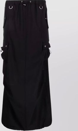 Coperni low-rise cargo maxi skirt