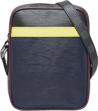 Louis Vuitton Pre-owned Epi Danube Crossbody Bag - Heren - Vintage Schoudertas - Veelkleurig - ONE Size - Leer - Vintage