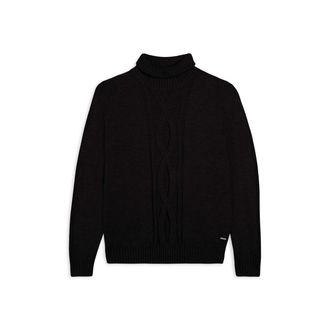 Freddy Maglia donna collo alto con treccia