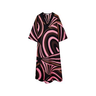 Pucci Iride-print Silk Kaftan
