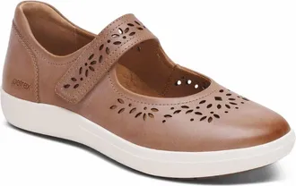 Aetrex Womens Erica Casual Sneakers In Tan