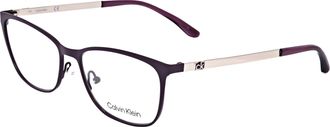 Calvin Klein Womens 54 mm Purple Opticals