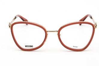 Moschino MOS584 Cat Eye Eyeglasses - Burgundy