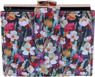 Buxton Womens Beautiful Vegan Leather Lexington Wallet