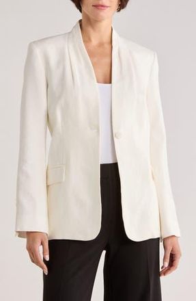 TWP New Dinner Linen Jacket in Ivoire at Nordstrom Rack, Size Xx-Small