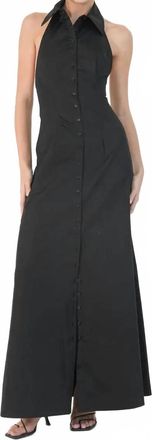 Ronny Kobo Layton Dress In Black