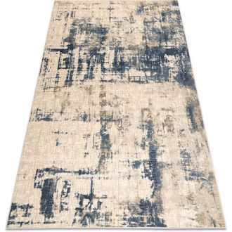 RugsX Rugsx - Carpet Wool nain vintage 7005/50955 beige / navy beige 80x150 cm