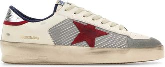 Golden Goose Deluxe Brand Multicolor Leather And Mesh Stardan Sneakers