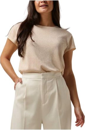 Minus Dames, Truien, Beige, Maat: L Viscose