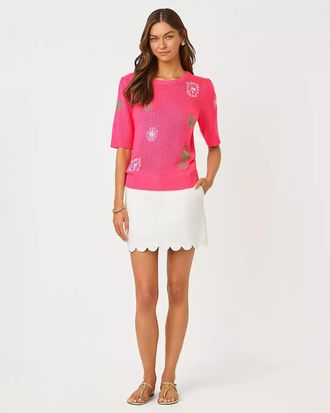 Lilly Pulitzer Colette Denim Skort