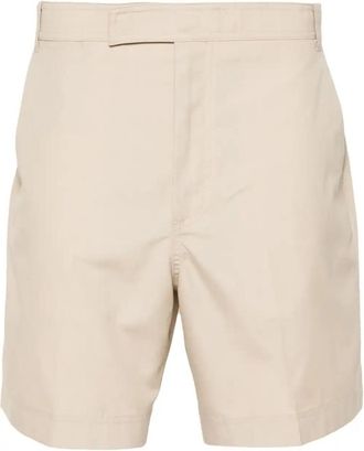 Thom Browne RWB-Tab Chino Shorts - Mens - Cotton/Polyester