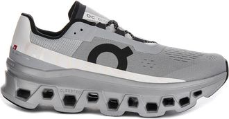 On Running Cloudmonster Mesh Trainers Grijs Zwart Mannen - Heren - Hardloopschoenen - Grijs - 44 EU - Fitness