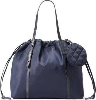 MZ Wallace Small Waverly Tote in Navy at Nordstrom