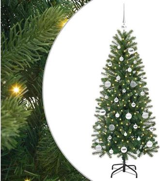 vidaXL &Aacute;rbol De Navidad Artificial Con 150 Led Verde 150 Cm Pe Y Pvc Vidaxl