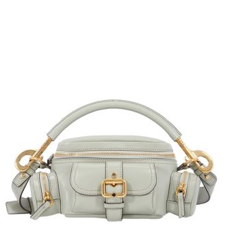 Chlo&eacute; Small Camera Bag In Shiny Leather