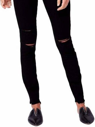 Paige Margot Ankle Jean In Midnight Storm Destructed
