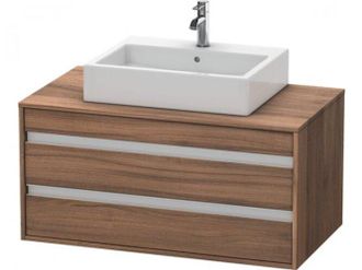 Duravit Ketho M&oacute;dulo Mural 6655, 2 Cajones, 1000mm, Para Lavabo - Duravit