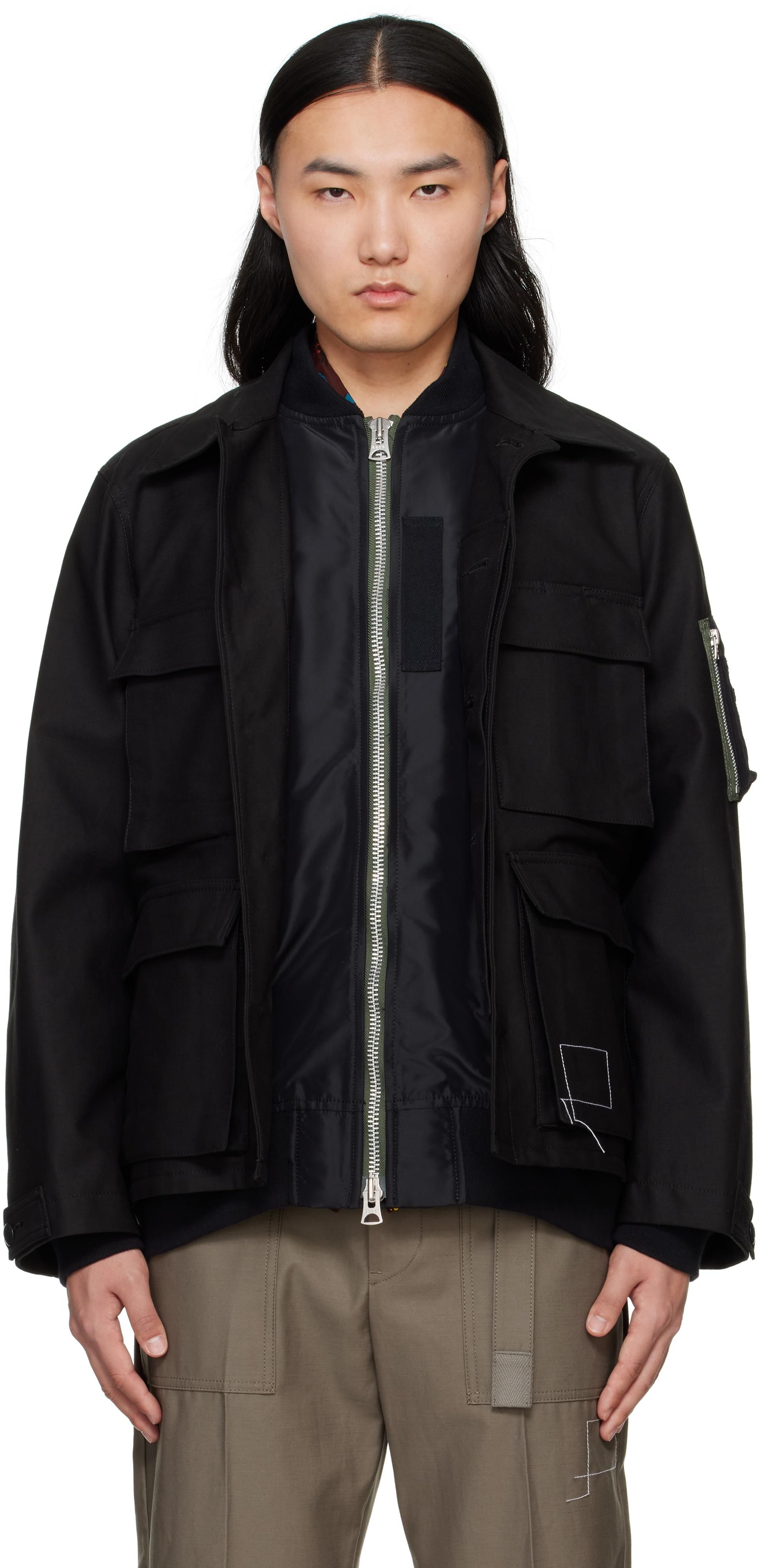 sacai Leather Jackets − Sale: up to −55% | Stylight