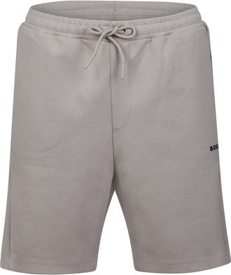 HUGO BOSS Mens Headlo 1 Shorts in Light Beige - Size Small