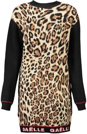 Ga&euml;lle Paris Beige Wool Women Womens Dress