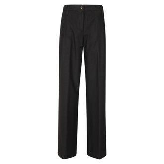 Kiltie Pantaloni dritti - - Trousers - Donna - Nero - XS