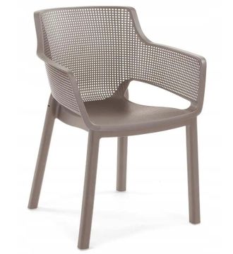 Keter Silla Eva Cappuccino Dise&ntilde;o Moderno Resistente