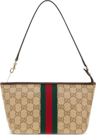 Gucci Small GG-canvas Web-detail Shoulder Bag