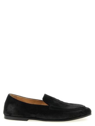 Mars&egrave;ll Black Calfskin Slip-On Mens Loafers