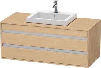 Duravit Lavabo Consola Duravit Ketho, Suspendido, 1200x496x550 Mm, 2