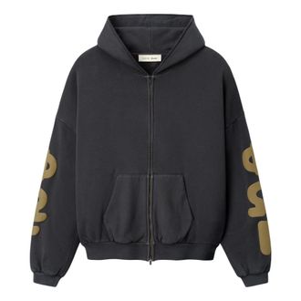 Fear of God 90s Zip-Up Hoodie Washed Iron Grey RW00388-0146