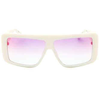 Guess Zonnebril Met Verloop Of Spiegelende Violette Lenzen En Witte Glazen