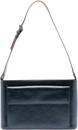 Louis Vuitton Pre-owned Shoulder Bags, female, Blue, Size: ONE SIZE Pre-owned Vintage Shoulder Bag